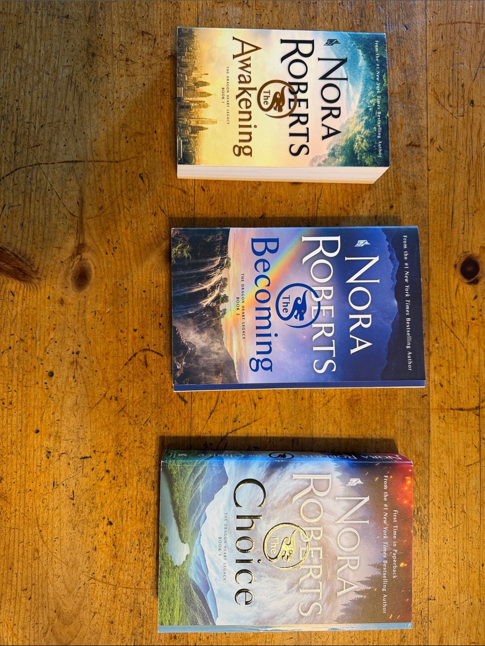Paperback Book - Nora Robert’s Trilogy